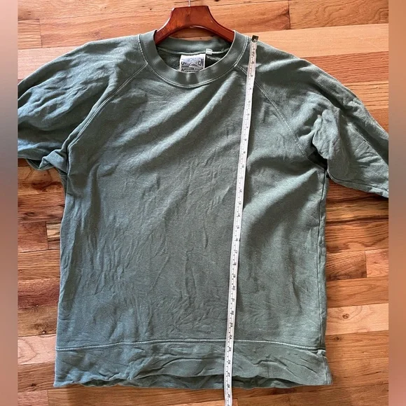 Jungmaven Green Crewneck long sleeved Sweatshirt - Picture 5 of 7